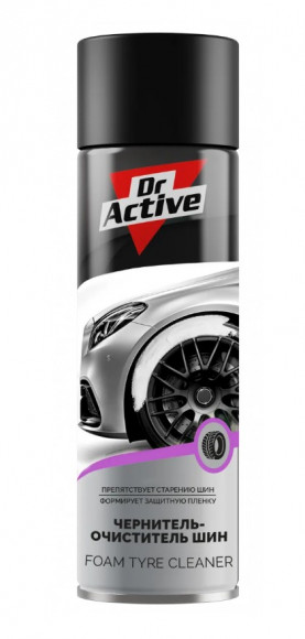 Sintec Dr. Active Чернитель-очиститель шин аэрозоль 650 мл.