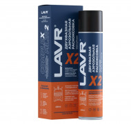 Ln2513 Раскоксовка двухфазная двигателя Х2, LAVR 400 мл 1*6шт