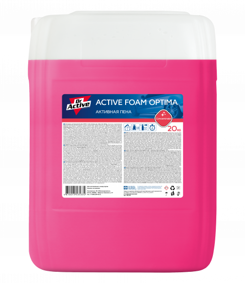 Sintec Автошампунь для б/к мойки Dr.Active  Active Foam OPTIMA 20кг