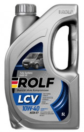Масло мотор.  10W40 ROLF LCV  E7 CI-4/CH-4 (5 л) 1*4шт Масло мотор.  10W40 ROLF LCV  E7 CI-4/CH-4 (5 л) 1*4шт