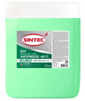 Антифриз A-40 Sintec Euro G11 (ЗЕЛЁНЫЙ) 20кг Акция 20% Антифриз A-40 Sintec Euro G11 (ЗЕЛЁНЫЙ) 20кг Акция 20%