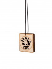 Автоподвеска ШКОДА с ароматизатором прямоуг.