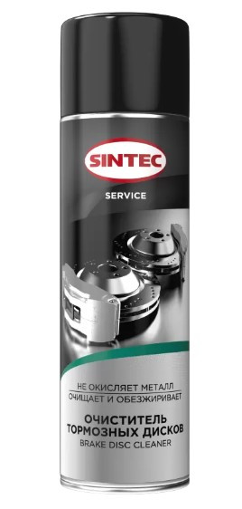 Sintec Очиститель тормозных дисков Clean Brake 650мл (аэрозоль) 1*12шт