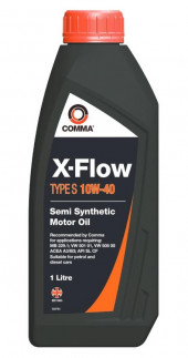 Масло мотор. 10W40 COMMA X-FLOW TYPE S SL/CF A3/B3 пластик (1 л.) 1*12 шт. Масло мотор. 10W40 COMMA X-FLOW TYPE S SL/CF A3/B3 пластик (1 л.) 1*12 шт.