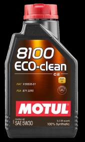 Масло мотор. MOTUL 8100 ECO-CLEAN 5W30 1л (1*12шт) Масло мотор. MOTUL 8100 ECO-CLEAN 5W30 1л (1*12шт)