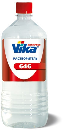 Растворитель 646 VIKA (0,5л) (пл.) 1*20 шт