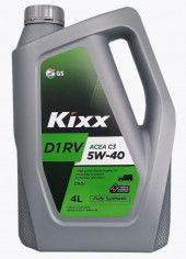 Масло мотор. 5W40 Kixx D1 RV SN C3-16 пластик (4 л.) 1*4 шт. Масло мотор. 5W40 Kixx D1 RV SN C3-16 пластик (4 л.) 1*4 шт.