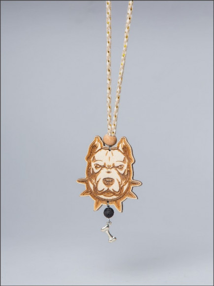 Ароматизатор подвеска CAROMI Питбуль 2 в круге Парфюм Унисекс Ароматизатор подвеска CAROMI Питбуль 2 в круге Парфюм Унисекс