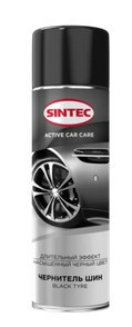 Sintec Чернитель шин Black Tyre 650мл (аэрозоль) 1*12шт