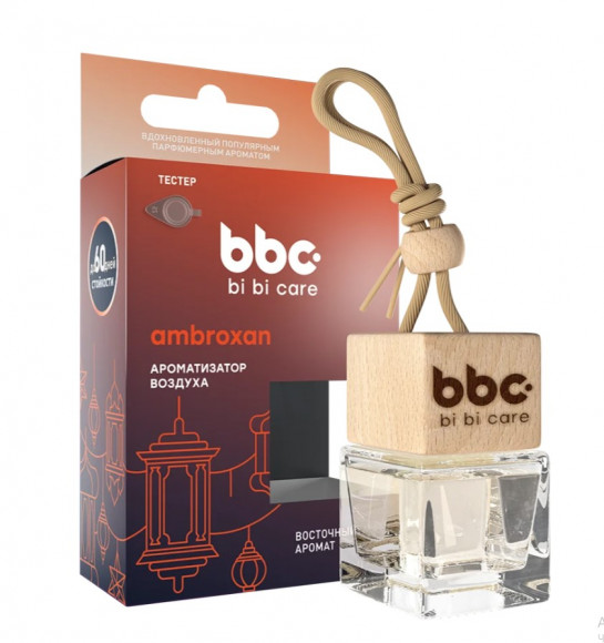 4427 bi bi care Ароматизатор воздуха AMBROXAN 7 мл (20шт)