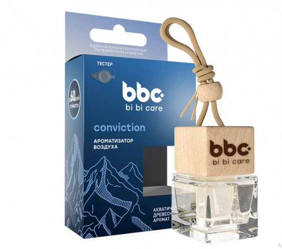 4426 bi bi care Ароматизатор воздуха CONVICTION 7 мл (20шт)