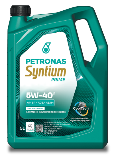 Масло мотор. 5W40 PETRONAS SYNTIUM PRIME E  5л (1*4)