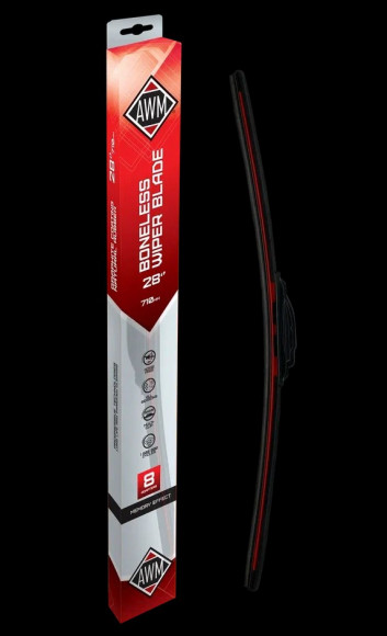 Щетка стеклоочистителя бескаркасная AWM B 28 R  (680мм) (12шт)