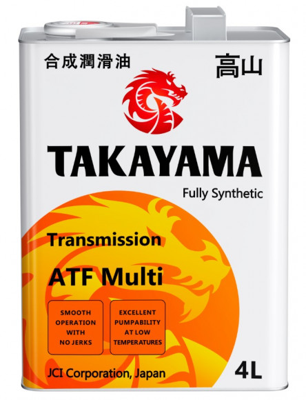 Масло трансм.  ATF Multi TAKAYAMA 200л (1*1шт)