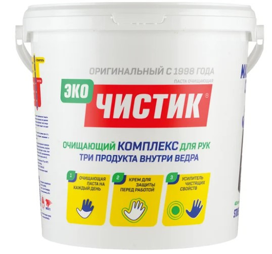 Средство для очистки рук "Эко Чистик" 11л ведро