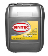 Масло трансм. SINTEC ТМ-4 80W90 API GL-4  20л Масло трансм. SINTEC ТМ-4 80W90 API GL-4  20л