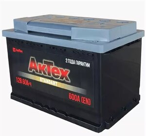 AKTEX АКБ 6СТ- 65 EXTRA PREMIUM п.п.