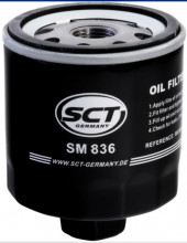 Фильтр масляный SCT SM 836-SKODA FABIA/FELICIA/OCTAVIA/VW GOLF 3/4/5/POLO 1.0-1.6 Фильтр масляный SCT SM 836-SKODA FABIA/FELICIA/OCTAVIA/VW GOLF 3/4/5/POLO 1.0-1.6