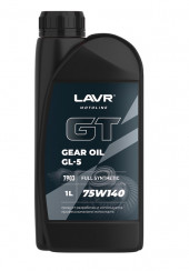 Ln7903 Масло трансм. 75W140 GT GEAR OIL  GL5, LAVR MOTO  1 л 1*16шт