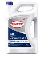 Антифриз A-40 Sintec UNIVERSAL G11 (СИНИЙ)10кг (1*2шт)