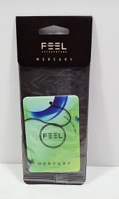 Освежитель воздуха "FEEL"  MERCURY подвесной картон Освежитель воздуха "FEEL"  MERCURY подвесной картон