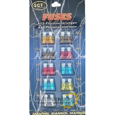 9502 ATN Fuse Штекерные предохранители (mini)