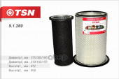 9.1.269 Фильтр TSN воздушный FIAT ALLIS FW -Serie, KOMATSU D -Serie - бульдозер HA/HD/HM (1*1 шт.) 9.1.269 Фильтр TSN воздушный FIAT ALLIS FW -Serie, KOMATSU D -Serie - бульдозер HA/HD/HM (1*1 шт.)