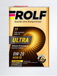 Масло мотор. ROLF ULTRA SAE 0W20 C5 SN plus 4л (1*4шт)