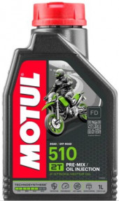 Масло мотор. MOTUL 510 2Т TC FD пластик (1 л.) 1*12 шт. Масло мотор. MOTUL 510 2Т TC FD пластик (1 л.) 1*12 шт.