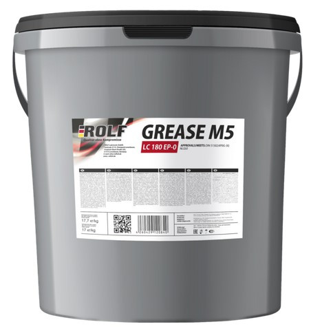Смазка ROLF GREASE M5 LC 180 EP-0 (пласт.тара) (17кг)