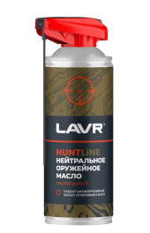 Ln3806 Нейтральное оружейное масло LAVR HUNTLINE (520 мл) 1*12шт