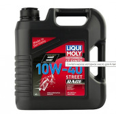 Масло мотор. 10W40 Liqui Moly Motorbike 4T Synth Street Race SN Plus MA-2 пластик (4 л.) 1*4 шт. Масло мотор. 10W40 Liqui Moly Motorbike 4T Synth Street Race SN Plus MA-2 пластик (4 л.) 1*4 шт.