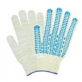 Перчатки трикотажные 5-н х/б (чёрная) 10 пар комплект