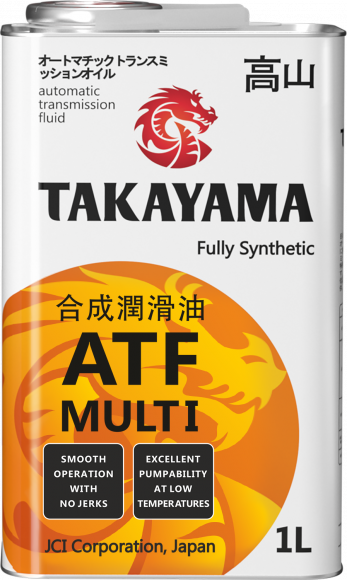 Масло трансмиссионное "TAKAYAMA ATF Multi" 1л (1*12)