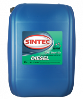 Масло мотор. 20W50 SINTEC Diesel  API CF-4/CF/SJ  (30л) Масло мотор. 20W50 SINTEC Diesel  API CF-4/CF/SJ  (30л)