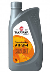 Масло трансмиссионное TAKAYAMA  ATF SP-4 ПЛАСТИК (1л.) 1*12шт Масло трансмиссионное TAKAYAMA  ATF SP-4 ПЛАСТИК (1л.) 1*12шт