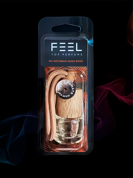 Освежитель воздуха "FEEL" TOP PERFUME по мотивам HUGO BOSS (блистер с тестером аромата)
