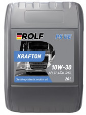 Масло мотор. 10W30 ROLF KRAFTON P5 UE (ПЛАСТИК) 20л Масло мотор. 10W30 ROLF KRAFTON P5 UE (ПЛАСТИК) 20л