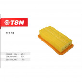 9161 Фильтр TSN воздушный "KIA: RIO II (JB) 9161 Фильтр TSN воздушный "KIA: RIO II (JB)