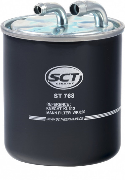 Фильтр топливный SCT ST 768 MERCEDES A/B/C/E/G/GL/GLK/M/R/S-CLASS/SPRINTER  2.0D-4.0D/CHRYSLER 300 C