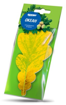 Ароматизатор воздуха Листик "Океан" Ароматизатор воздуха Листик "Океан"