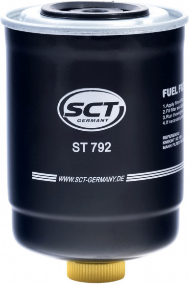 Фильтр топливный SCT ST 792-FORD TRANSIT 2.5D 94-00