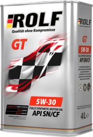 Масло мотор. ROLF GT C3 SAE 5W30 API SN/CF 4л (1*4шт) Масло мотор. ROLF GT C3 SAE 5W30 API SN/CF 4л (1*4шт)