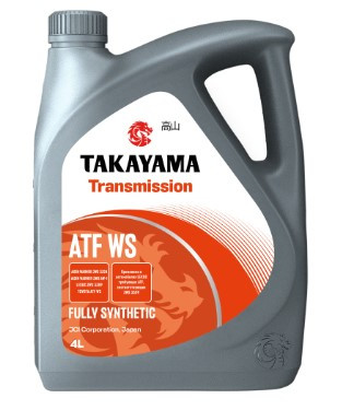 Жидкость для автоматических трансмиссий Takayama Transmission ATF WS 4л (пластик) (1*4)