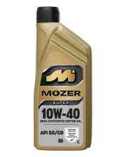 Масло мотор. 10w40 MOZER Super SG/CD 1л Масло мотор. 10w40 MOZER Super SG/CD 1л
