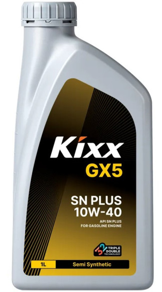 Масло мотор. 10W40 Kixx GX5 SN PLUS пластик (1 л.) 1*12 шт.