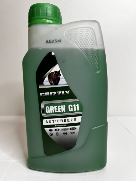 Антифриз A-40 Grizzly зелёный  (1 кг) 1*10шт