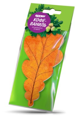 Ароматизатор воздуха Листик "Кофе-ваниль"
