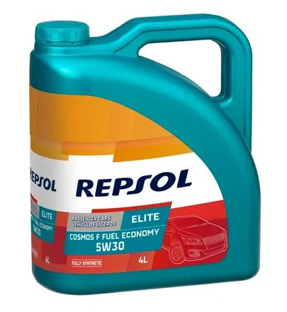 Масло мотор.  5W30 Repsol COSMOS F FUEL ECONOMY A5/B5 пластик (4 л.) 1*5 шт.