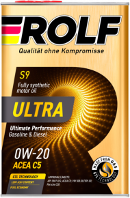 Масло мотор. ROLF ULTRA 0W20 ACEA С5 API SN plus 4л+1л (1*3шт) Масло мотор. ROLF ULTRA 0W20 ACEA С5 API SN plus 4л+1л (1*3шт)